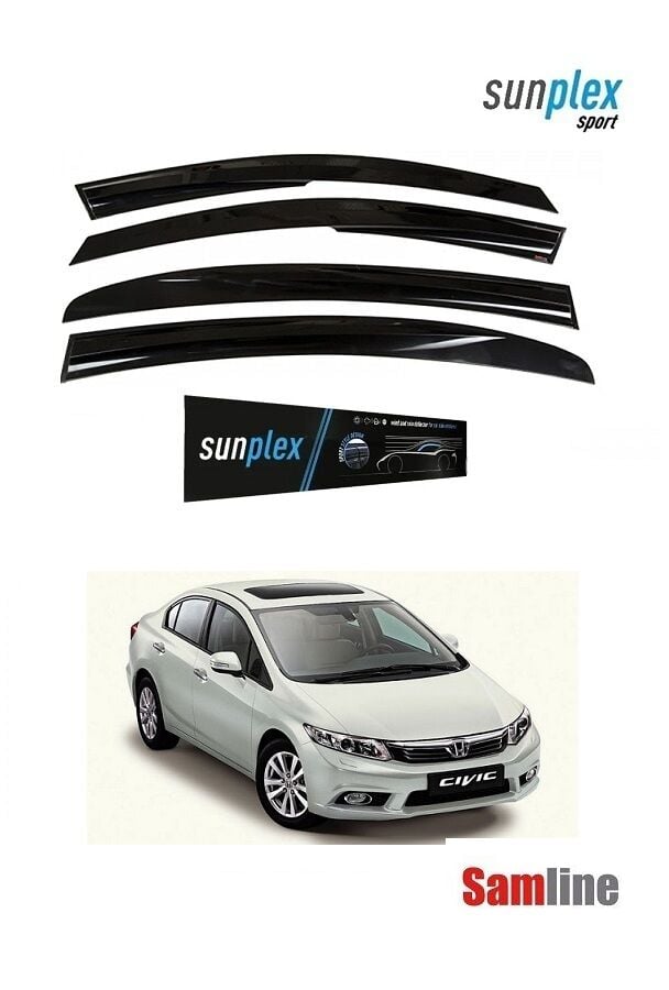 Cam Rüzgarlığı 4'lü Set Honda Civic Sedan (2012-2016) Fb7