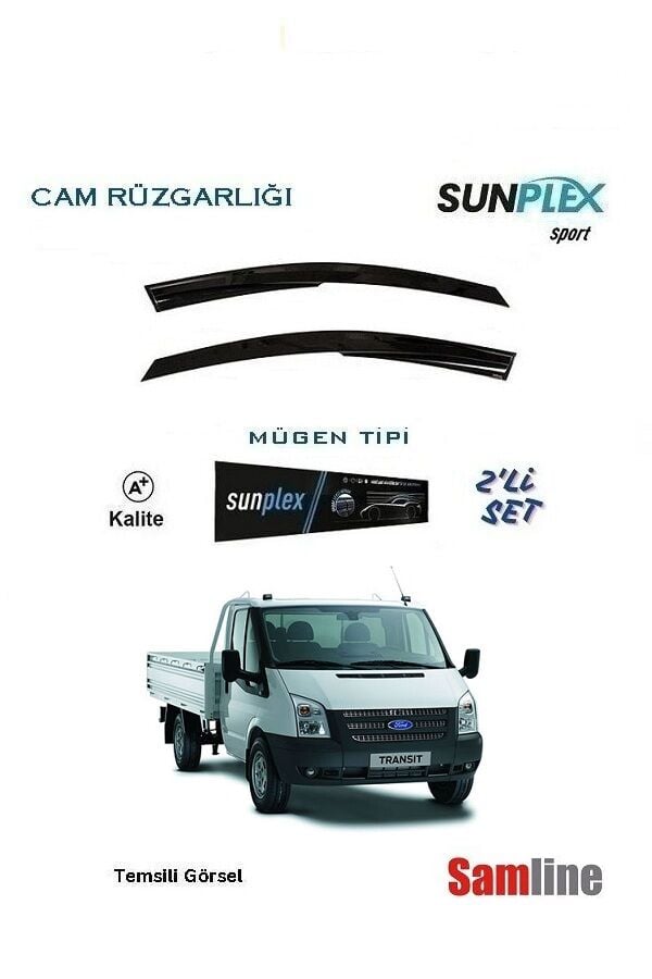 Cam Rüzgarlığı 2'li Set Ford Transit Kamyonet (2007-2013)