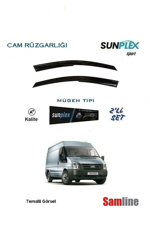 Cam Rüzgarlığı 2'li Set Ford Transit Panelvan (2007-2013)