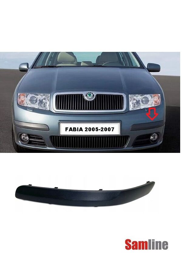 Tampon Şeridi Ön Sol Skoda Fabıa (2005-2007) 6Y0807717B
