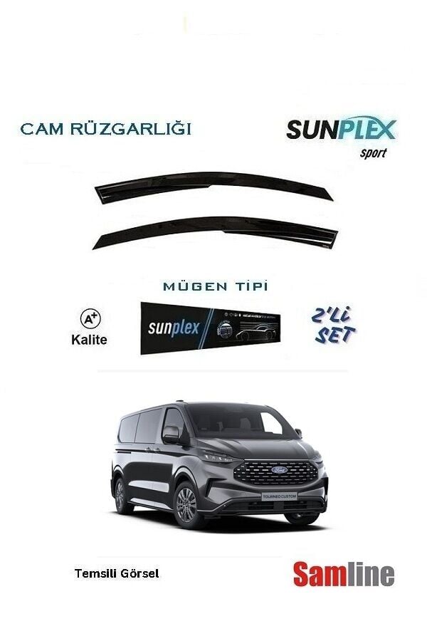 Cam Rüzgarlığı 2'li Set Ford Tourneo Custom Yeni Kasa (2024-2025)