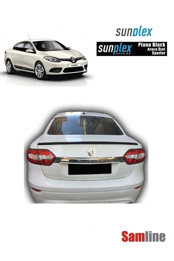 Bagaj Üstü Spoileri Renault Fluence 2009-2016