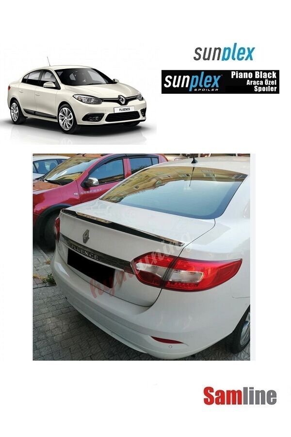 Bagaj Üstü Spoileri Renault Fluence 2009-2016