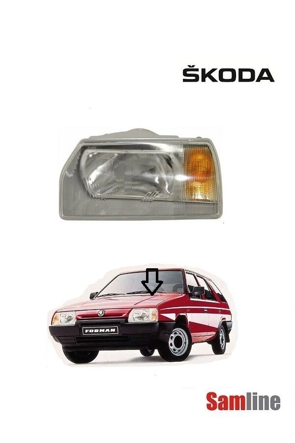 Far Komple Sol Skoda Favorit Forman  (Tüm Modeller)