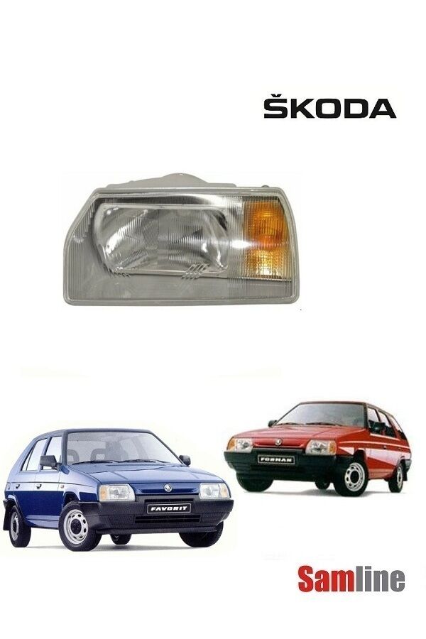 Far Komple Sol Skoda Favorit Forman  (Tüm Modeller)