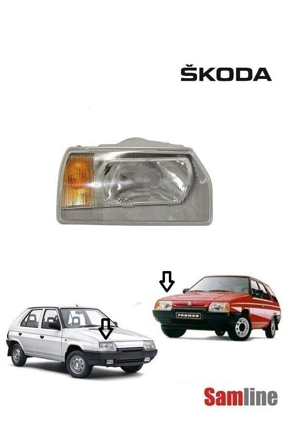 Far Komple Sağ Skoda Favorit Forman (Tüm Modeller)