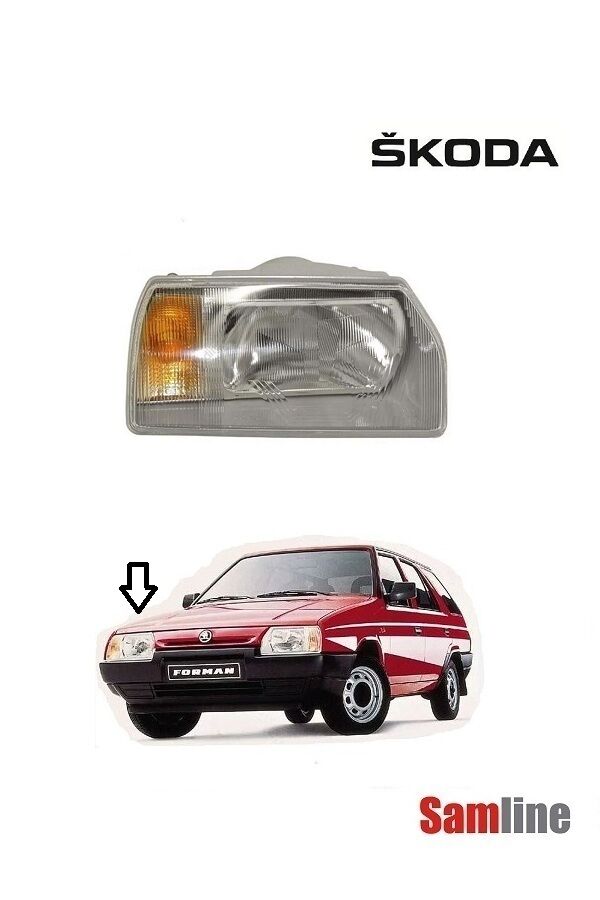 Far Komple Sağ Skoda Favorit Forman (Tüm Modeller)