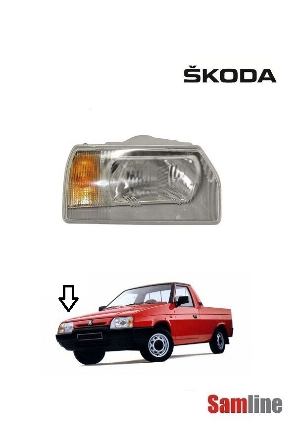 Far Komple Sağ Skoda Favorit Forman (Tüm Modeller)