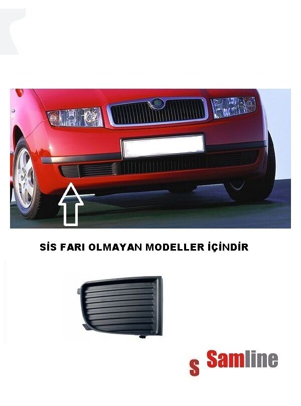 Tampon Sis Kapağı Sağ Skoda Fabıa 2001-2005 6Y0807368A