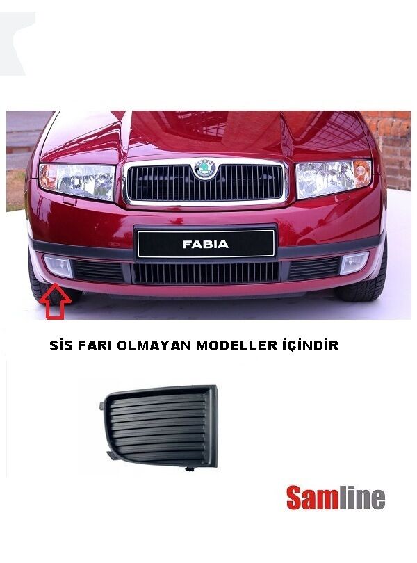 Tampon Sis Kapağı Sağ Skoda Fabıa 2001-2005 6Y0807368A
