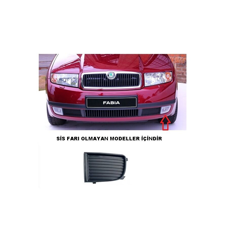 Tampon Sis Kapağı Sol Skoda Fabıa 2001-2005