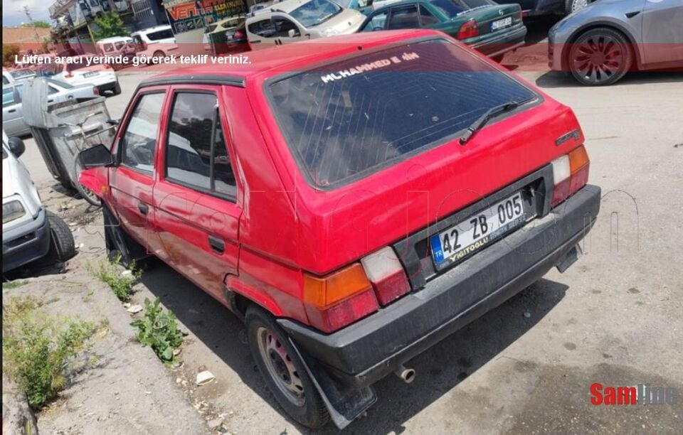 SKODA FAVORİT 135 LX (1993 MODEL)