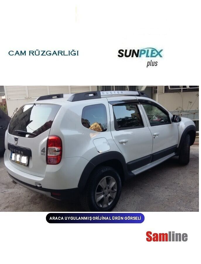 Cam Rüzgarlığı 4'lü Set Dacıa Duster (2010-2017)