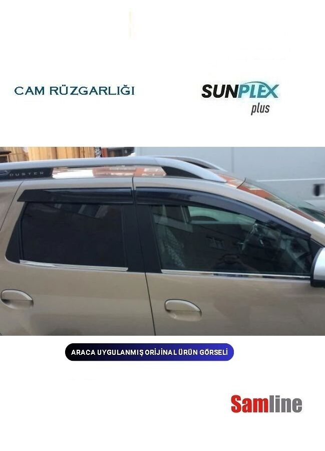 Cam Rüzgarlığı 4'lü Set Dacıa Duster (2018-2022)