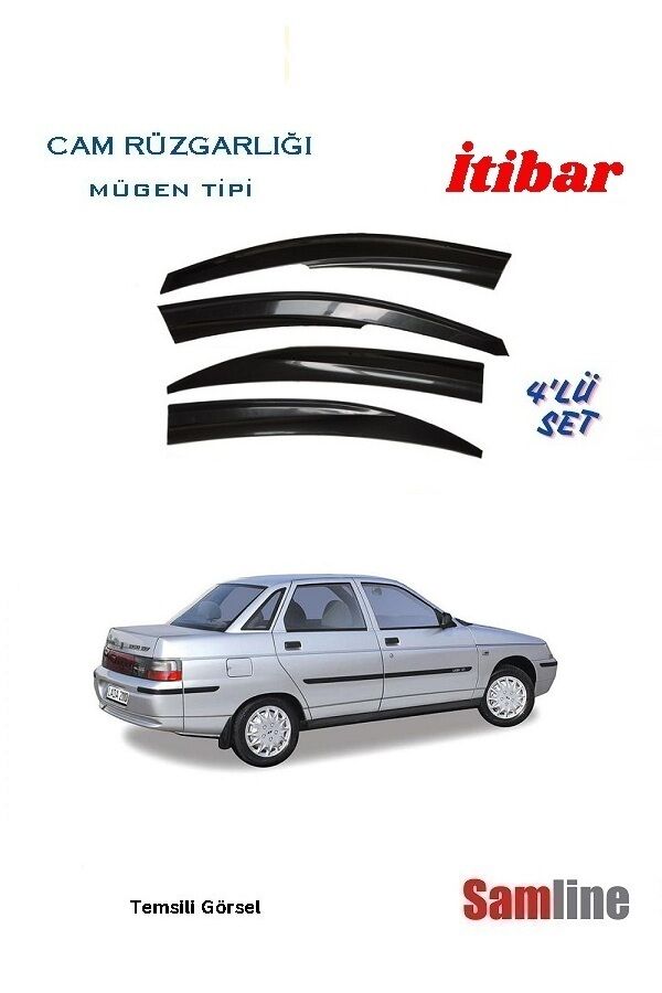 Cam Rüzgarlığı 4'lü Set Lada Vega Sedan (1999-2007) Tüm Modeller