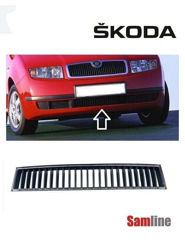 Tampon Orta Izgarası (Tampon Orta Panjur) Skoda Fabıa MK1 (2001-2005)