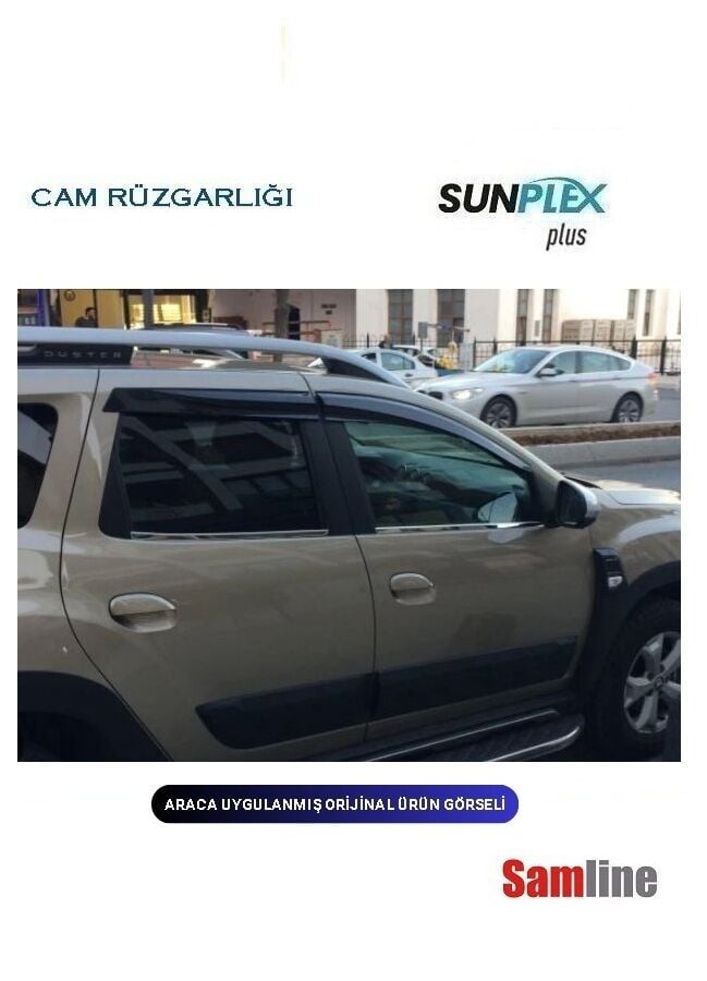 Cam Rüzgarlığı 4'lü Set Dacıa Duster (2023-2024)