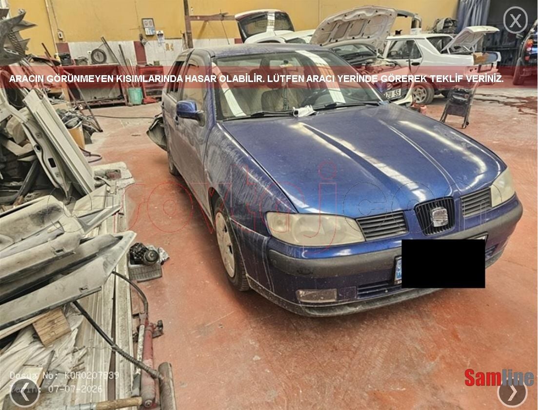 SEAT CORDOBA 1.9 TDİ SİGNO (2000 MODEL)