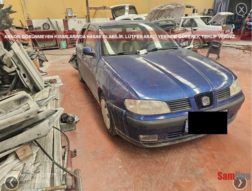 SEAT CORDOBA 1.9 TDİ SİGNO (2000 MODEL)