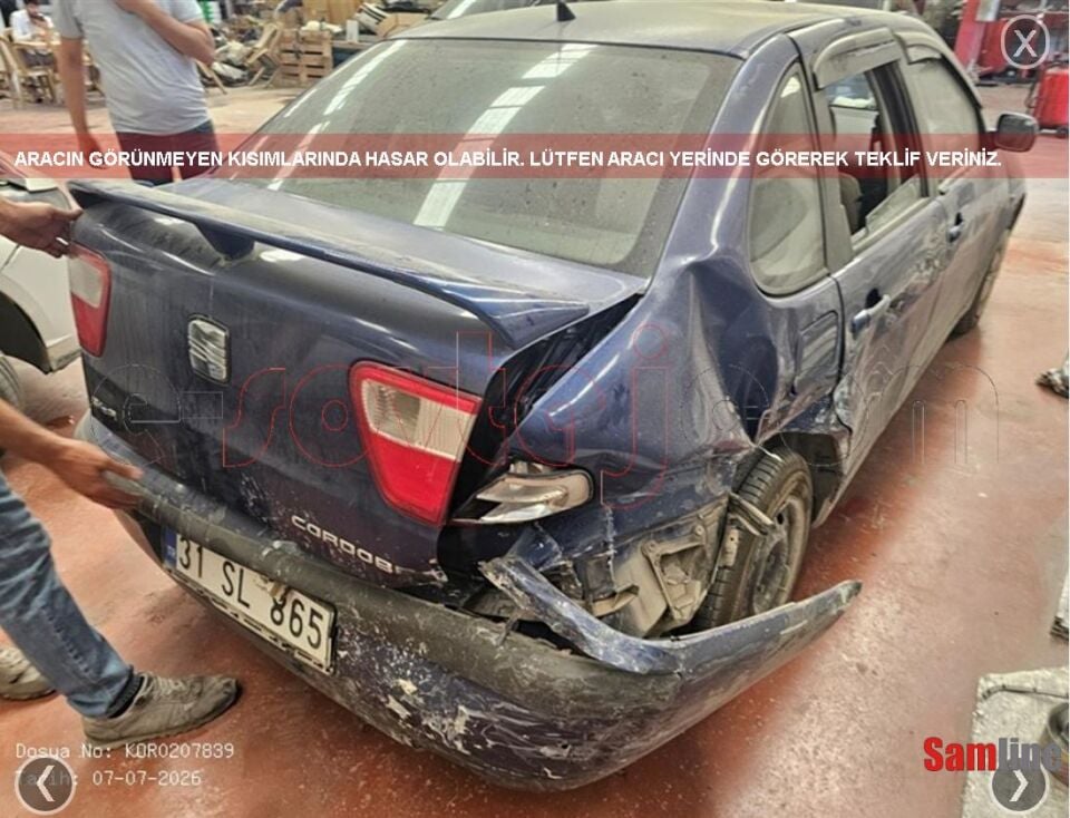 SEAT CORDOBA 1.9 TDİ SİGNO (2000 MODEL)