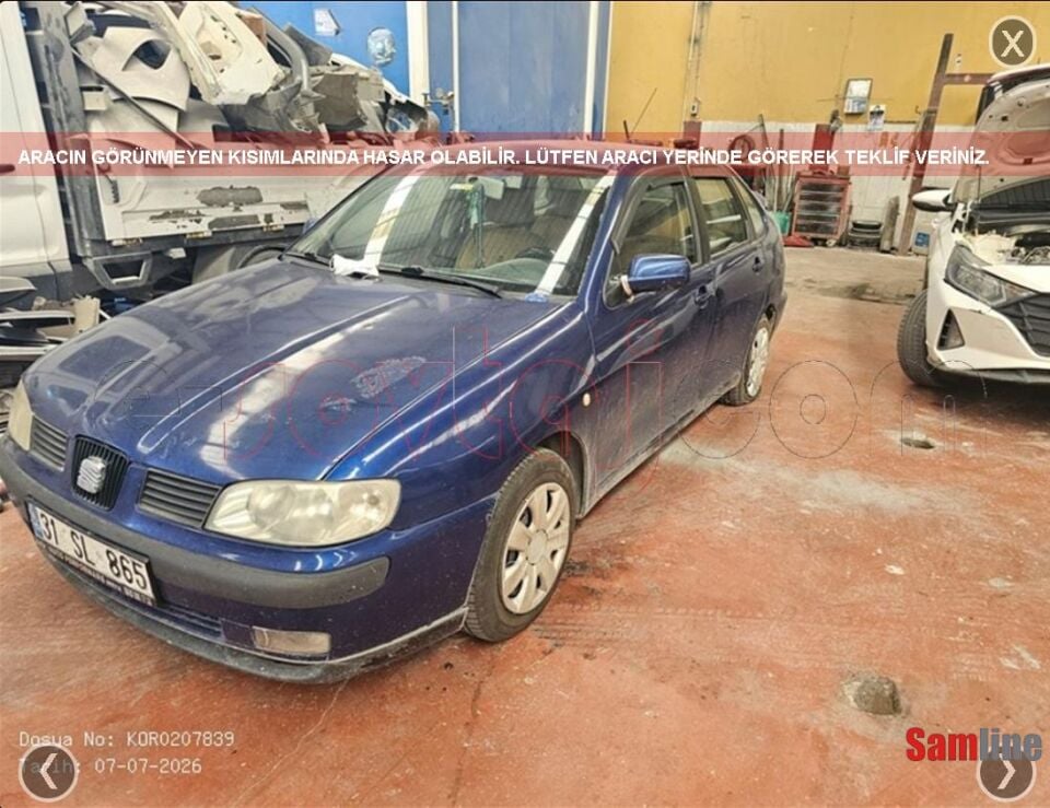 SEAT CORDOBA 1.9 TDİ SİGNO (2000 MODEL)