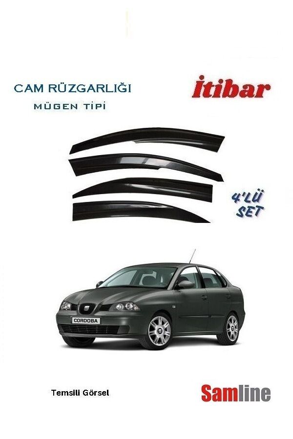 Cam Rüzgarlığı 4'lü Set Seat Cordoba (2003-2009)