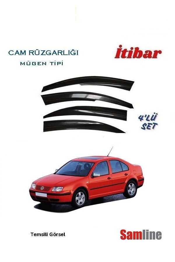 Cam Rüzgarlığı 4'lü Set Volkswagen Bora Sedan (1998-2005)