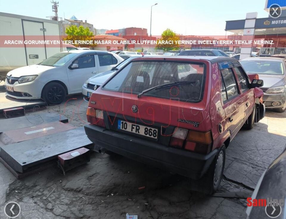 SKODA FAVORİT 1.3 135 LX (1993 MODEL)