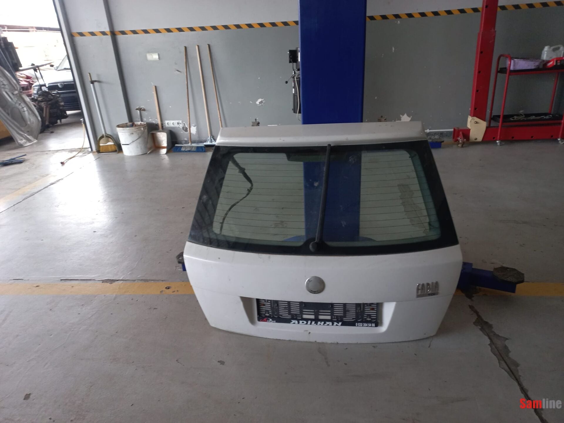 BAGAJ KAPAĞI SKODA FABIA MK1 HB BEYAZ ÇIKMA (2001-2007) 6Y0827025