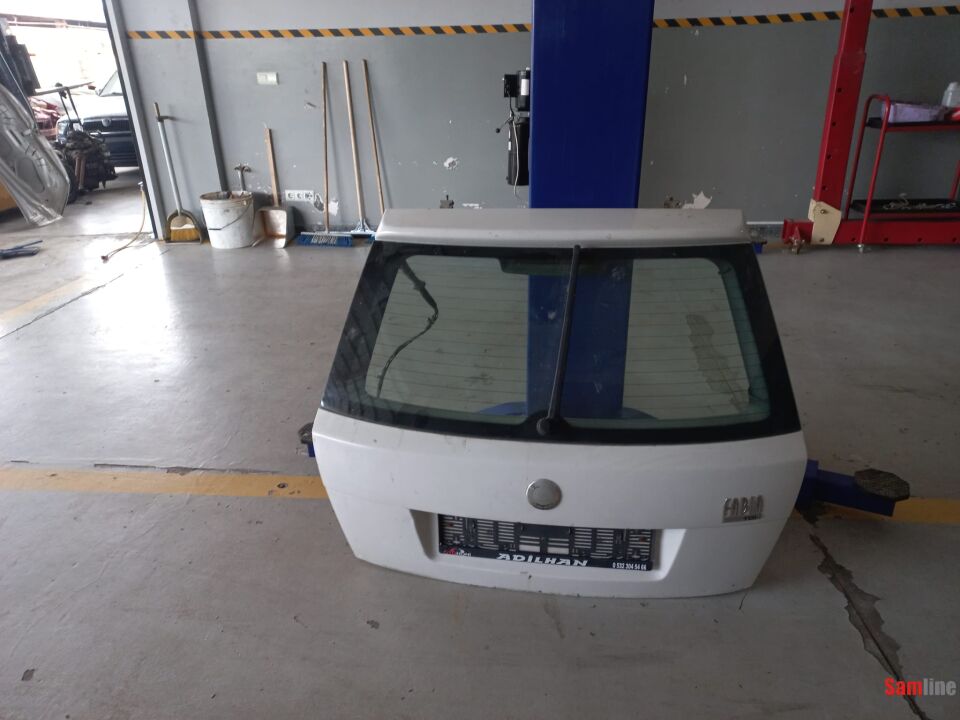 BAGAJ KAPAĞI SKODA FABIA MK1 HB BEYAZ ÇIKMA (2001-2007) 6Y0827025