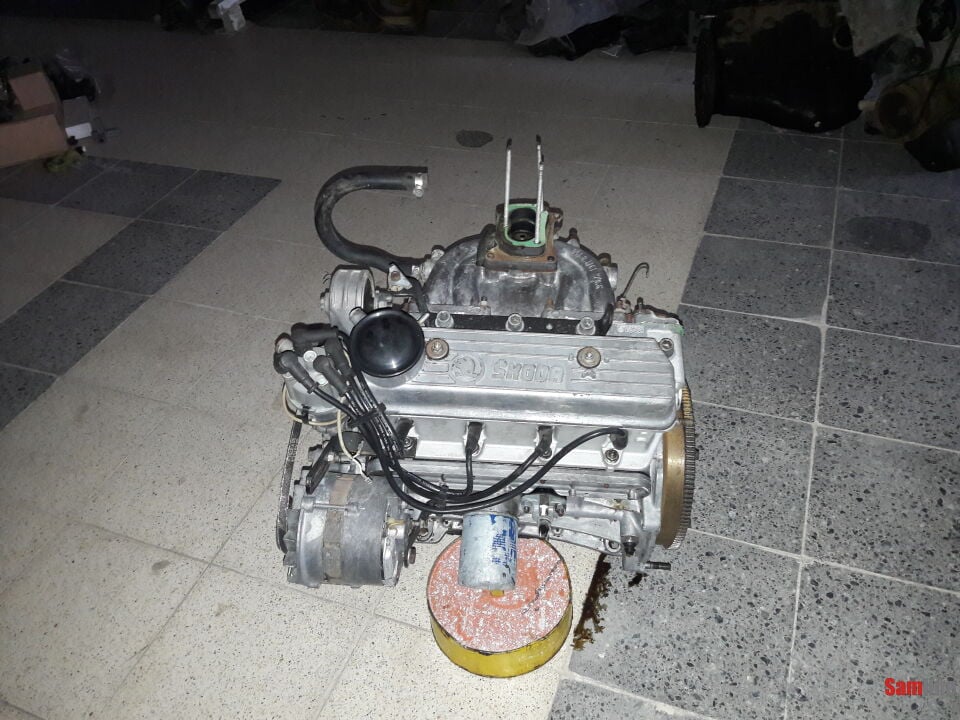 MOTOR KOMPLE SKODA FAVORİT FORMAN 1.3 ÇIKMA MOTOR