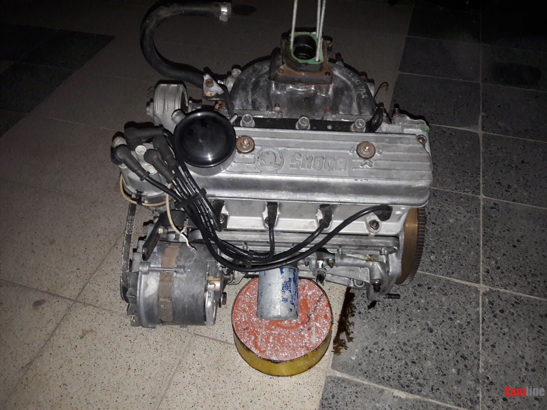 MOTOR KOMPLE SKODA FAVORİT FORMAN 1.3 ÇIKMA MOTOR