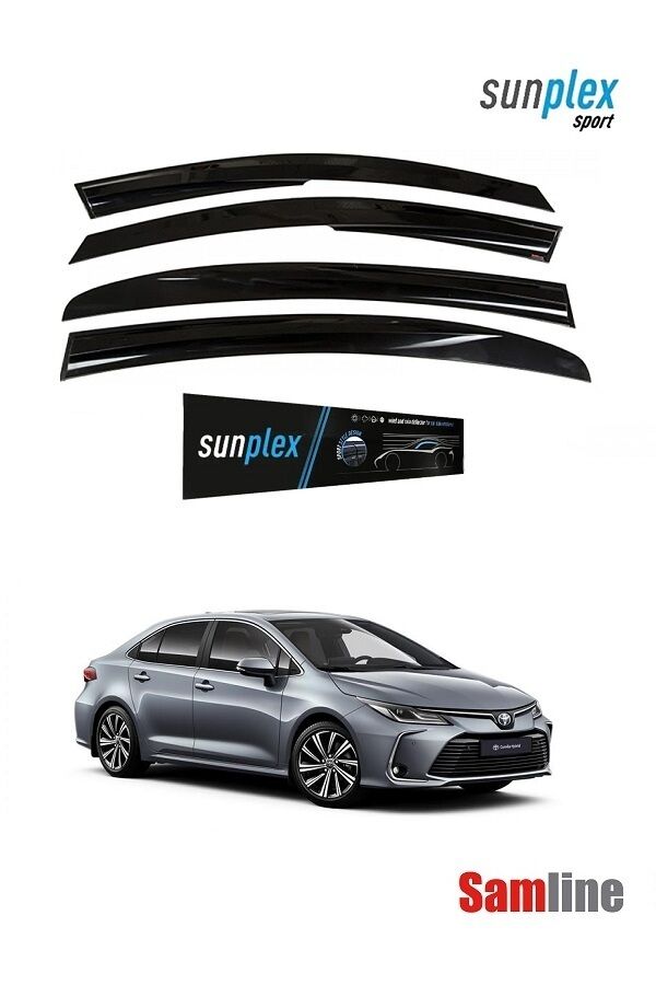 Cam Rüzgarlığı 4'lü Set Toyota Corolla Sedan (2019-2025)