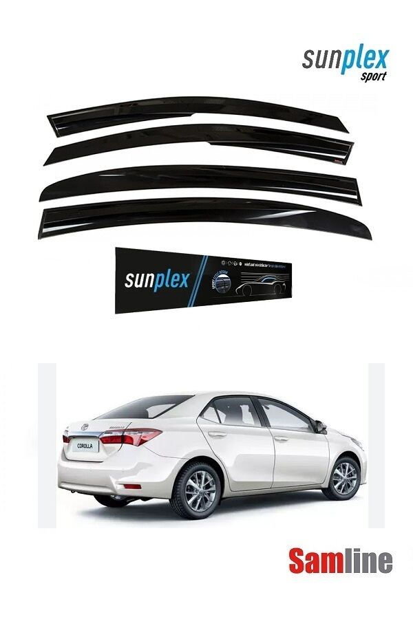 Cam Rüzgarlığı 4'lü Set Toyota Corolla Sedan (2013-2018)