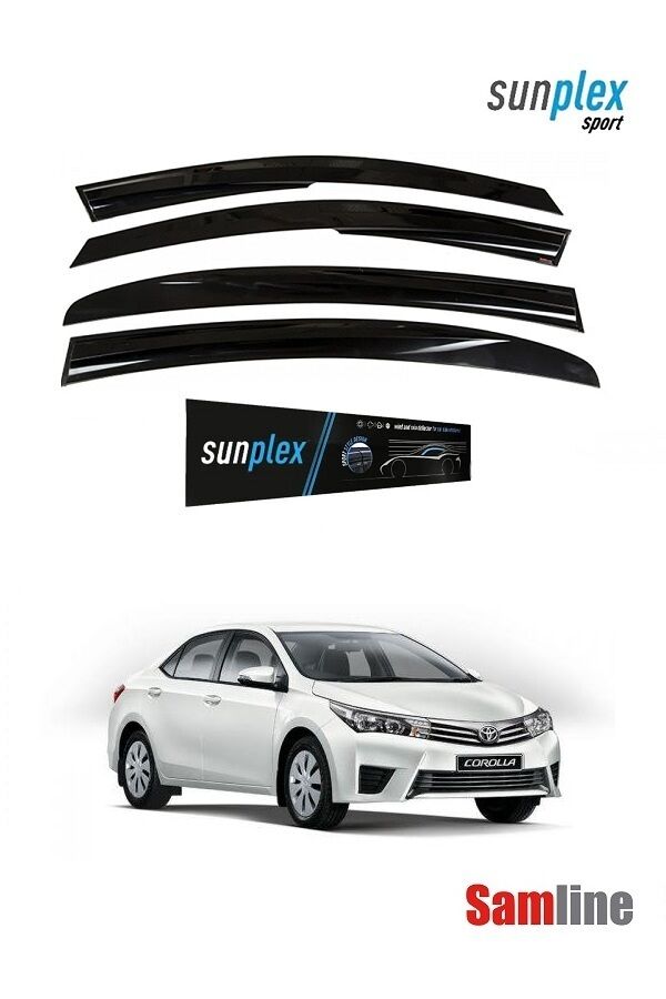 Cam Rüzgarlığı 4'lü Set Toyota Corolla Sedan (2013-2018)