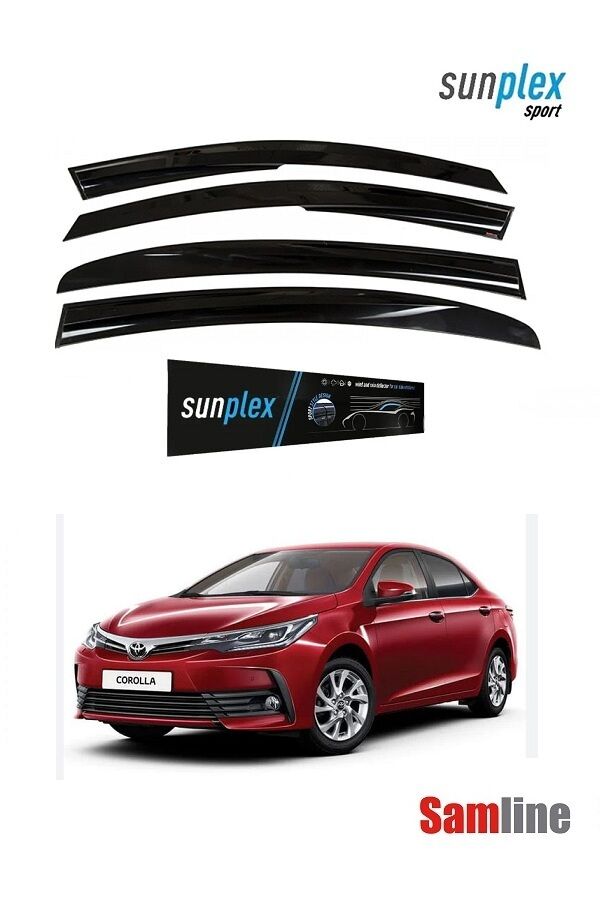 Cam Rüzgarlığı 4'lü Set Toyota Corolla Sedan (2013-2018)