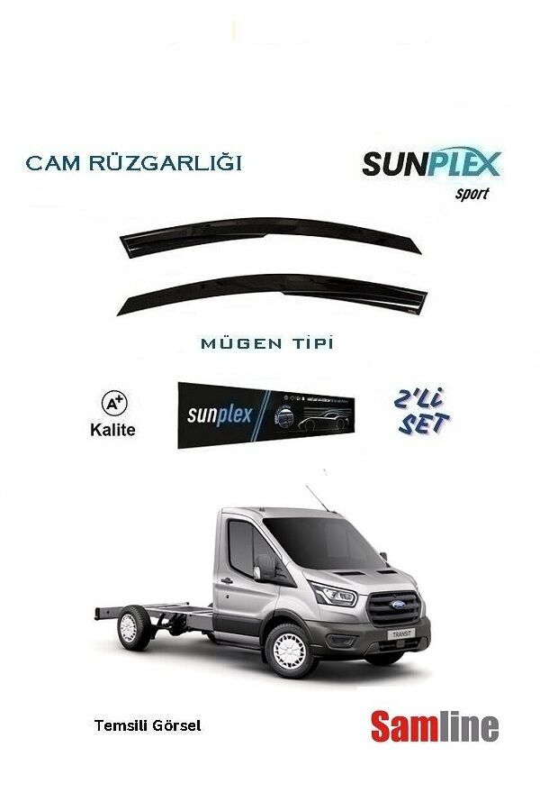 Cam Rüzgarlığı 2'li Set Ford Transit Kamyonet (2014-2024)