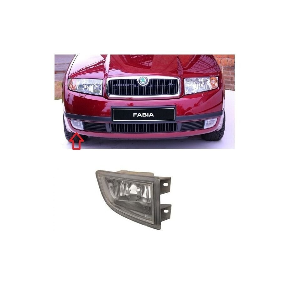 Sis Farı Sağ Skoda Fabıa 2001-2005 (Sis Lambası)