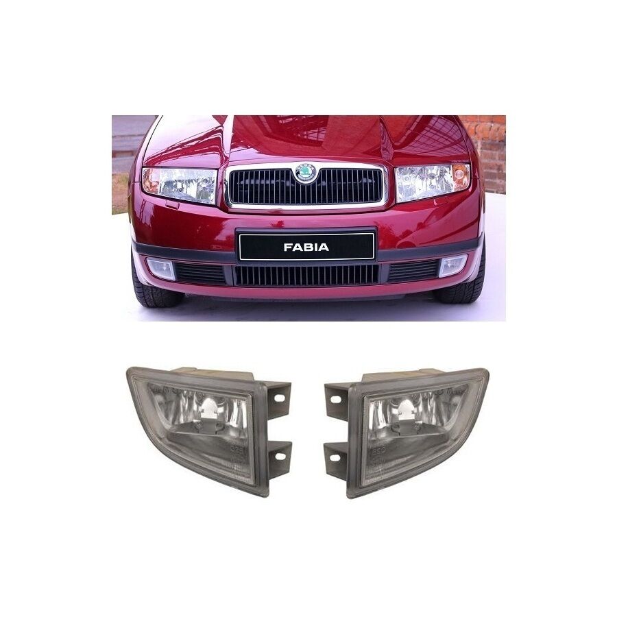 Sis Farı Sağ Sol Takım Skoda Fabıa 2001-2005 (Sis Lambası)