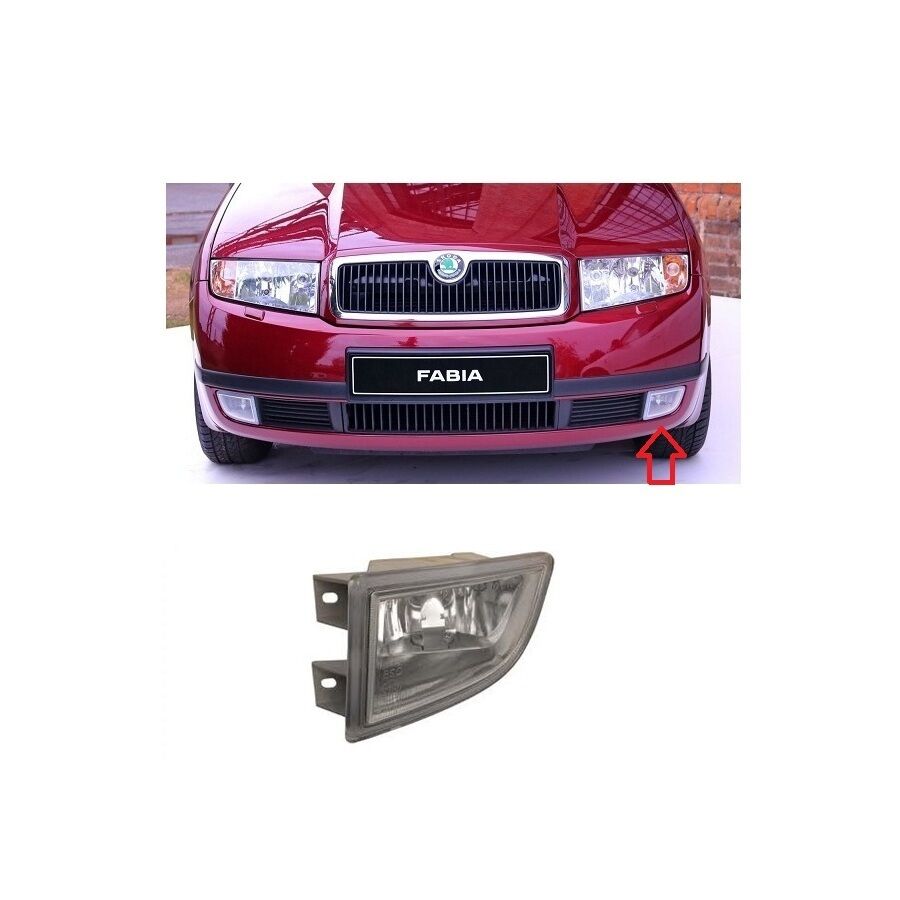 Sis Farı Sağ Sol Takım Skoda Fabıa 2001-2005 (Sis Lambası)