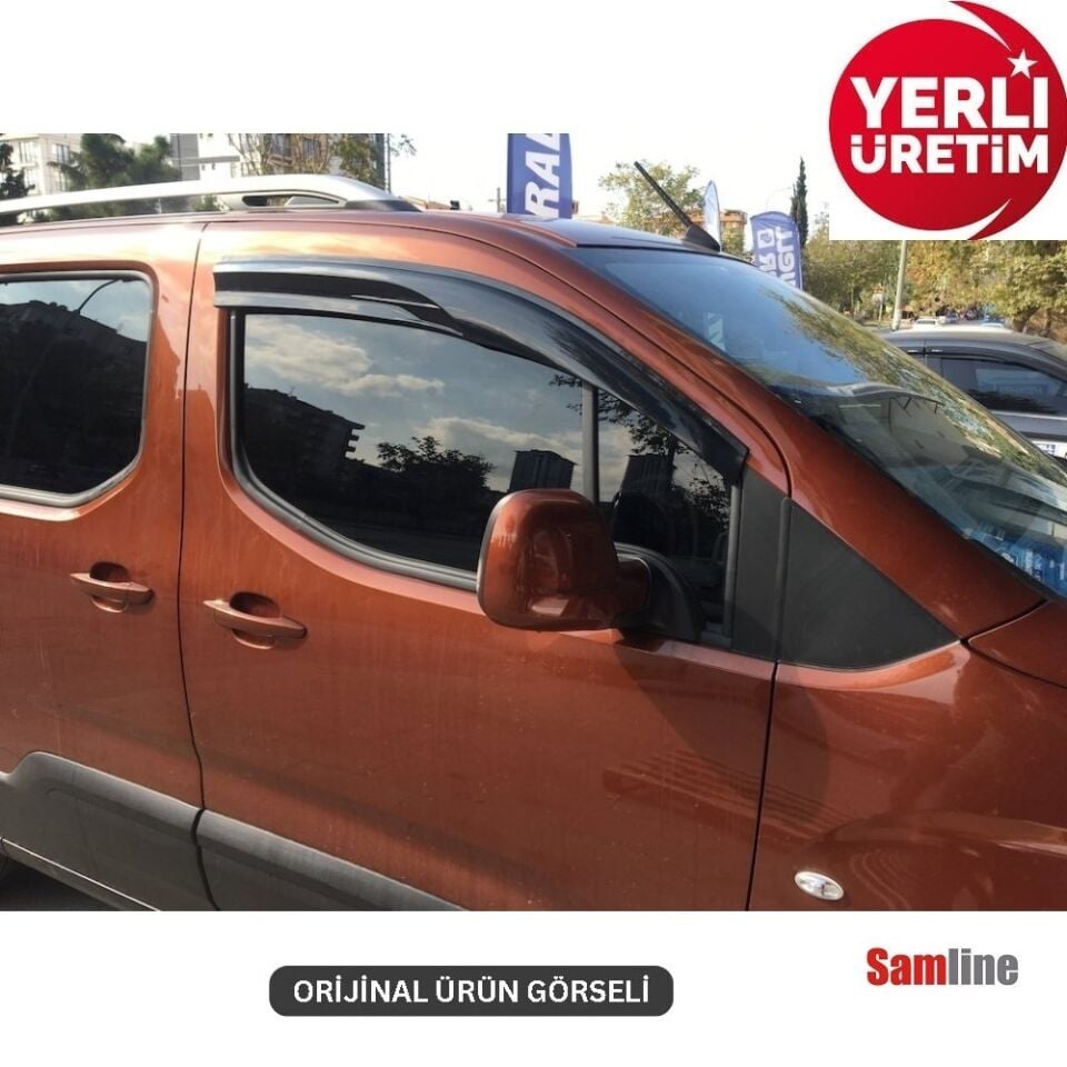 Cam Rüzgarlığı 2'li Set Peugeot Rifter  (2024-2026) SUNPLEX