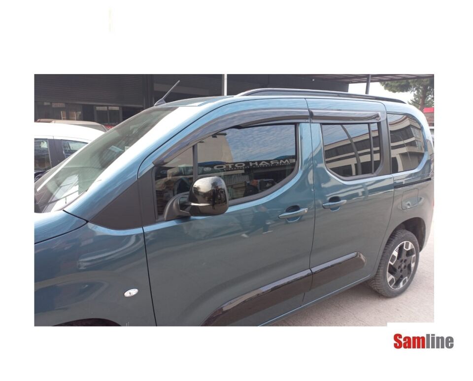 Cam Rüzgarlığı 4'lü Set Peugeot Rifter  (2024-2026) SUNPLEX