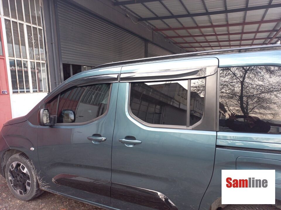 Cam Rüzgarlığı 4'lü Set Peugeot Rifter  (2019-2024) SUNPLEX