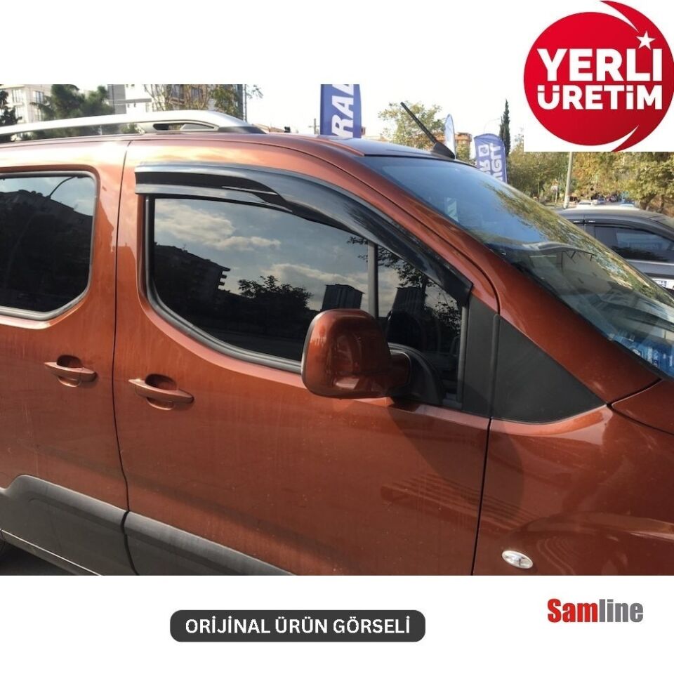 Cam Rüzgarlığı 2'li Set Peugeot Rifter  (2019-2024) SUNPLEX