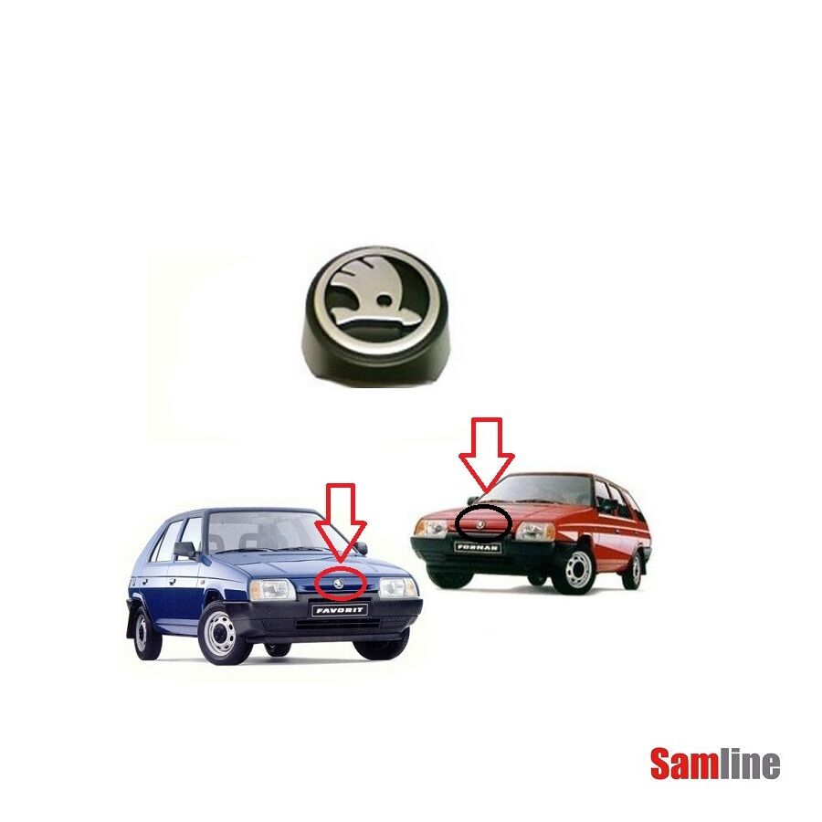 Amblem Ön Panjur Arması Skoda Favorit Forman (Skoda Logosu)