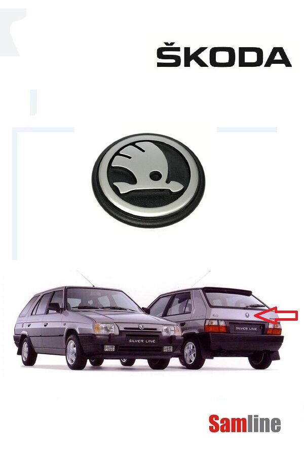 Amblem Bagaj Arması Skoda Favorit Forman (Skoda Logosu)
