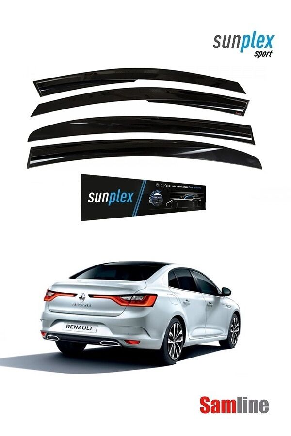 Cam Rüzgarlığı 4'lü Set Renault Megane IV Sedan (2016-2024) SUNPLEX