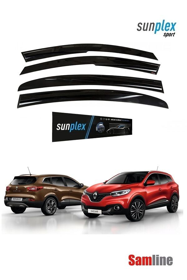 Cam Rüzgarlığı 4'lü Set Renault Kadjar (2015-2021) SUNPLEX