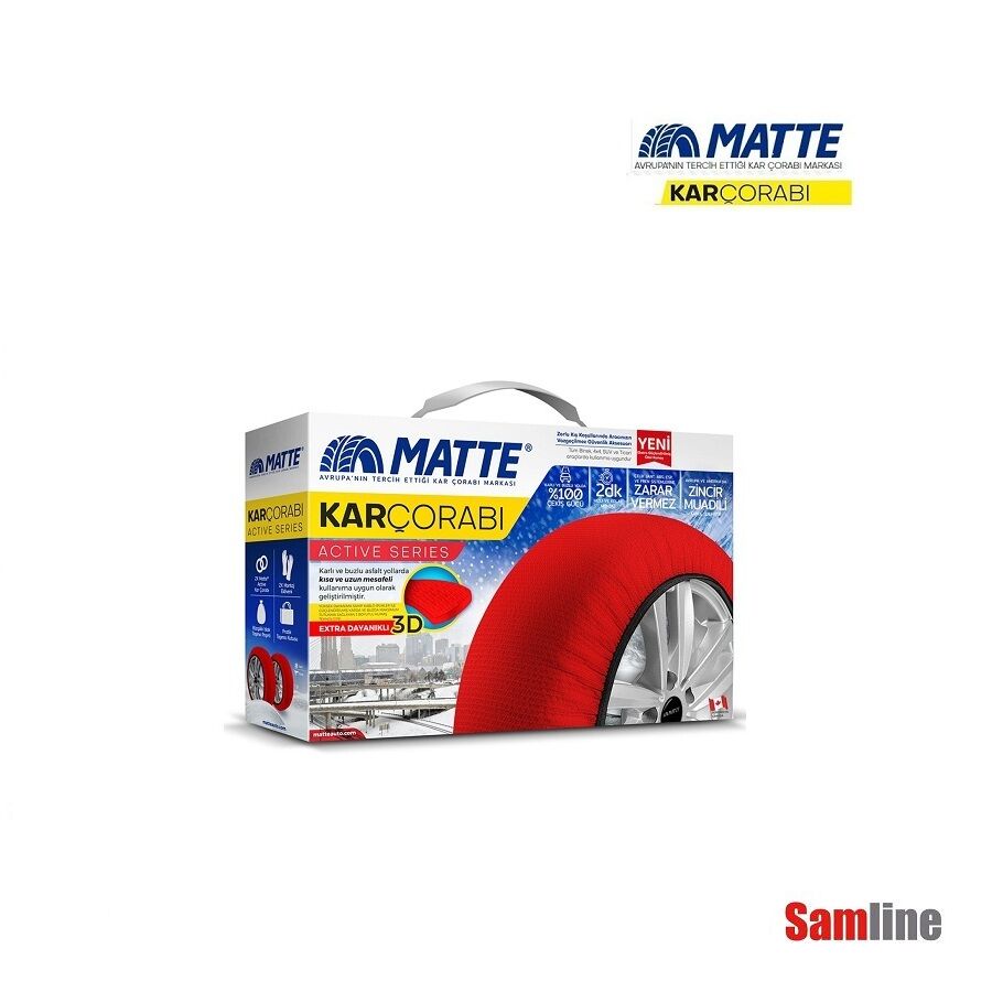Kar Çorabı Matte Active Series Medium