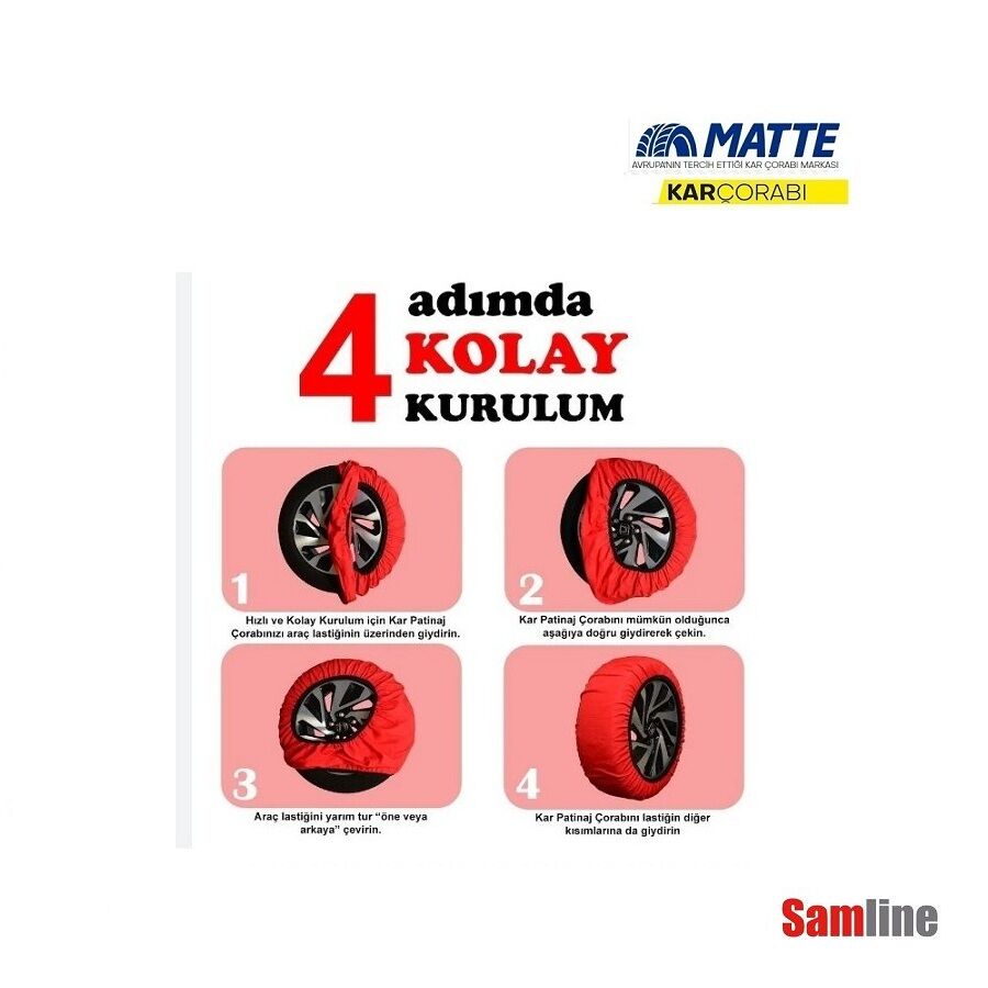 Kar Çorabı Matte Active Series Medium